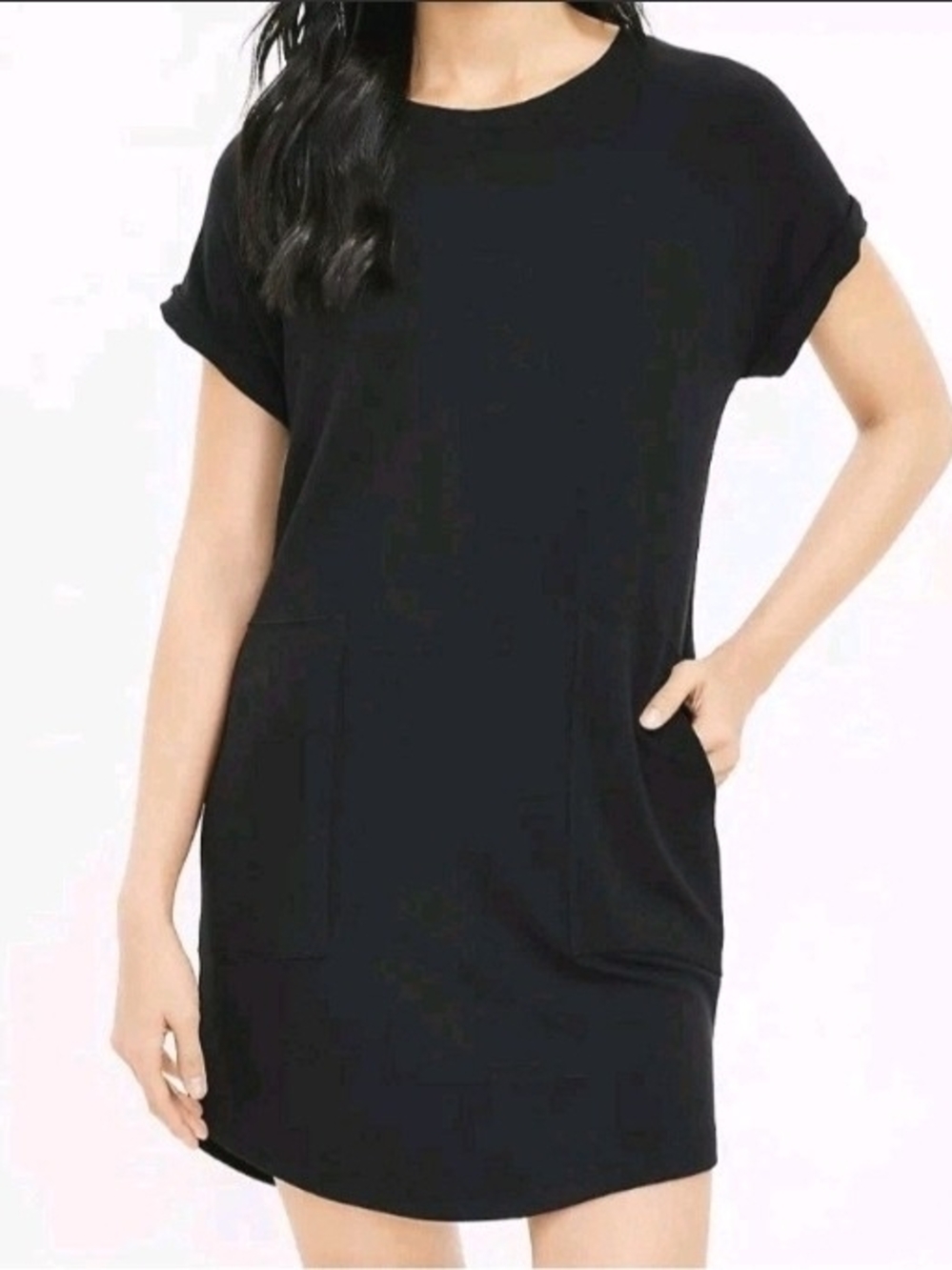 Loft Lou & Grey Signaturesoft Mini Pocket T Shirt Dress